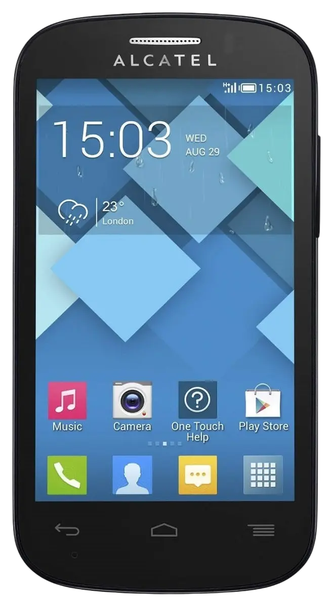 Alcatel Pop C3 Front Side
