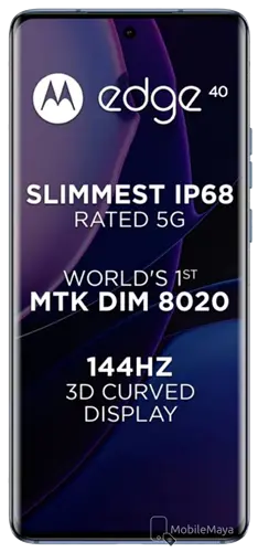 Motorola Edge 40 front side image