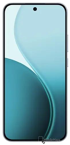 Oppo Reno14 F 5G Opal Blue Full Front Side Image.