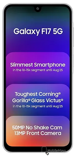 Samsung Galaxy F17 5G Full Front Image.