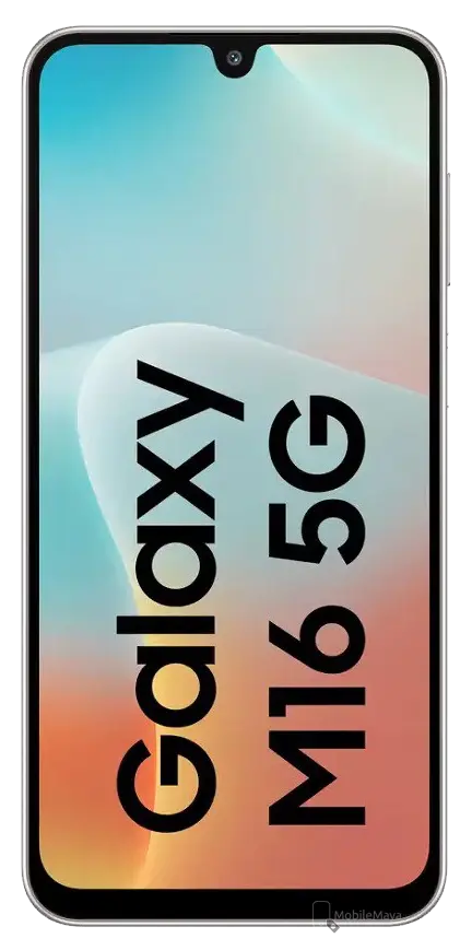 Samsung Galaxy M16 5G Full Display Side.
