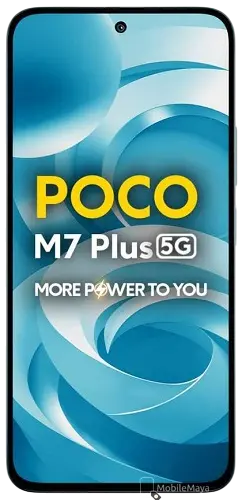Xiaomi Poco M7 Plus 5G Full Front Image.