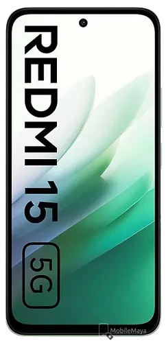 Xiaomi Redmi 15 5G Full Front Image.
