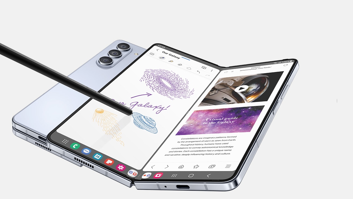 Samsung Could Use Galaxy Z Fold 5’s Waterdrop Hinge Design for Foldable Notebooks: Details