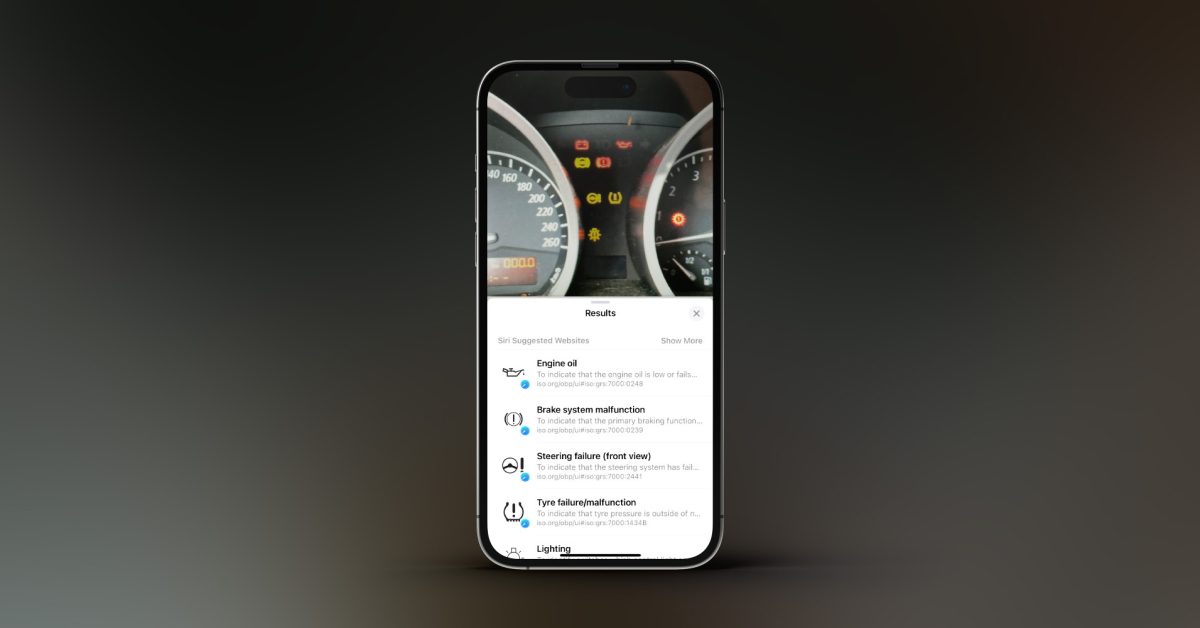 iOS 17 can tell you what’s wrong with your car using Visual Lookup