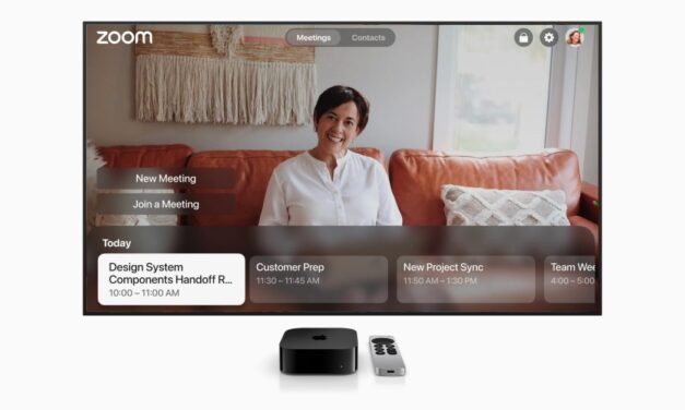 Zoom videoconferencing app now available on Apple TV